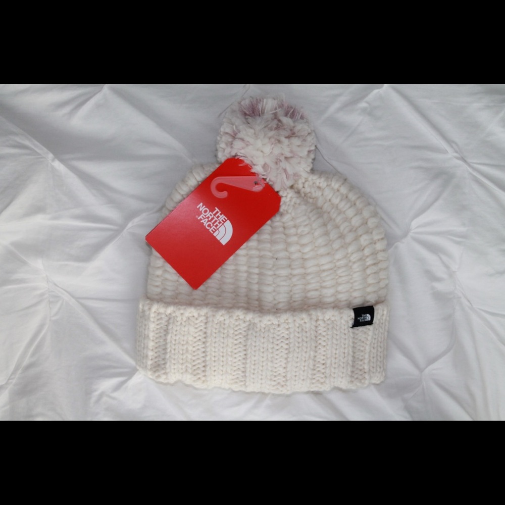 North Face Puffball Hat
